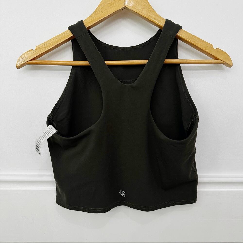 Women’s Athleta Conscious Crop Bra Top Burgundy Gray Lot Of Two Small S - Picture 4 of 11